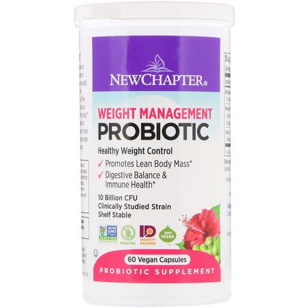 New Chapter Probiotic Formulas Diet Formulas - 飲食, 體重, 益生菌, 消化