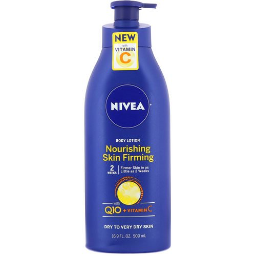 Nivea, Body Lotion, Nourishing Skin Firming, 16.9 fl oz (500 ml) Review