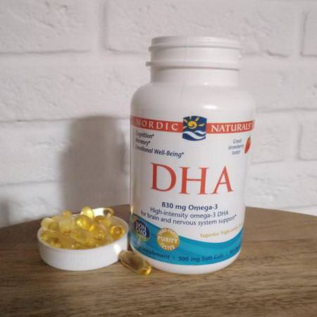 Nordic Naturals DHA - DHA, 歐米茄EPA DHA, 魚油, 補品