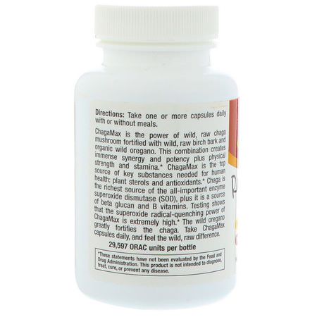 North American Herb Spice Co Chaga Herbal Formulas - 草藥, 順勢療法, 草藥, Chaga