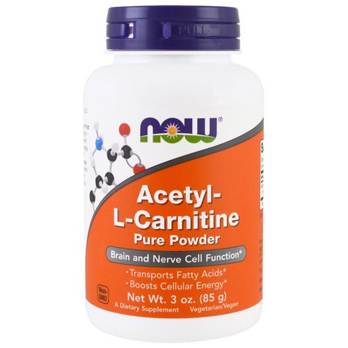 Now Foods, Acetyl-L-Carnitine, 3 oz (85 g) Review