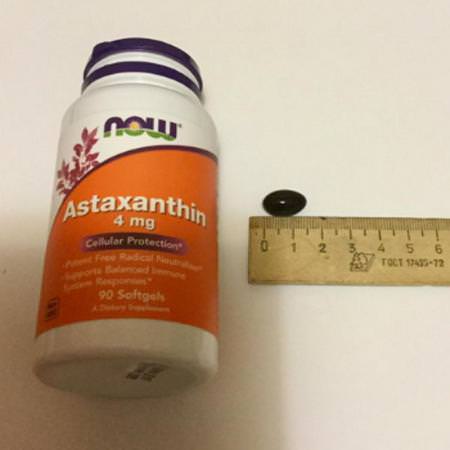 Now Foods Astaxanthin - 蝦青素, 抗氧化劑, 補品