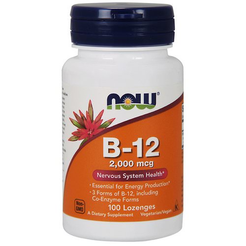 Now Foods, B-12, 2,000 mcg, 100 Lozenges Review