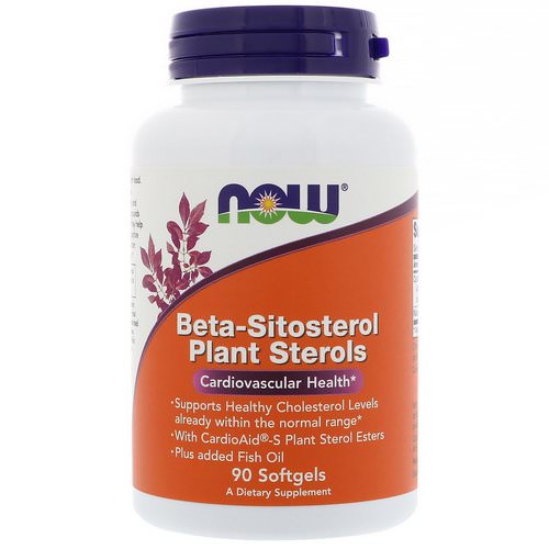 Now Foods, Beta-Sitosterol Plant Sterols, 90 Softgels Review