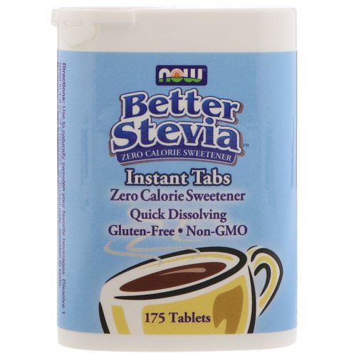 Now Foods, Better Stevia, Instant Tabs, 175 Tablets Review