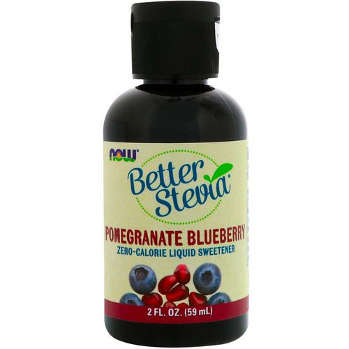 Now Foods, Better Stevia, Zero-Calorie Liquid Sweetener, Pomegranate Blueberry, 2 fl oz (59 ml) Review