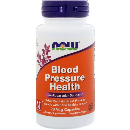 Now Foods, Blood Pressure Health, 90 Veg Capsules Review
