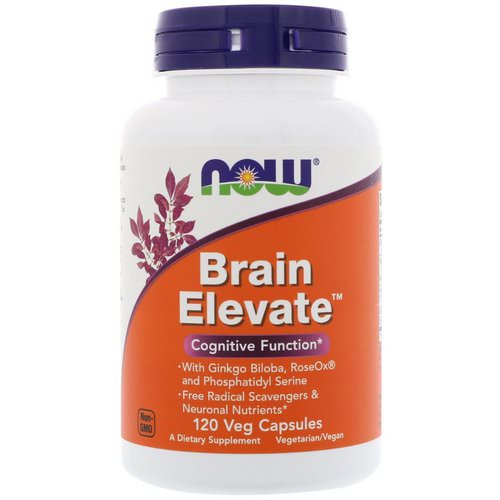 Now Foods, Brain Elevate, 120 Veg Capsules Review