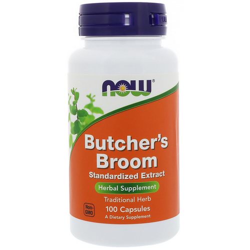 Now Foods, Butcher's Broom, 100 Capsules Review