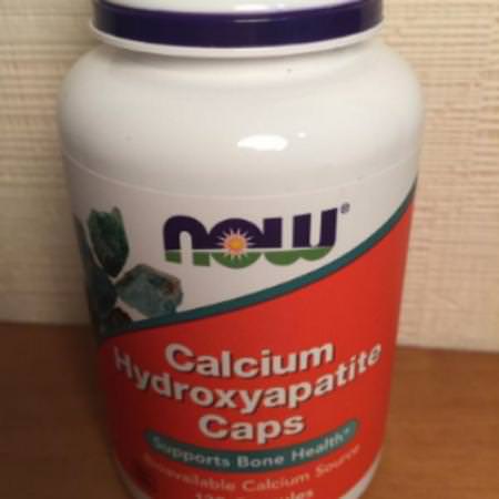 Now Foods, Calcium Hydroxyapatite Caps, 120 Capsules