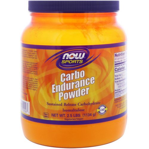 Now Foods, Carbo Endurance Powder, 2.5 lbs (1134 g) Review