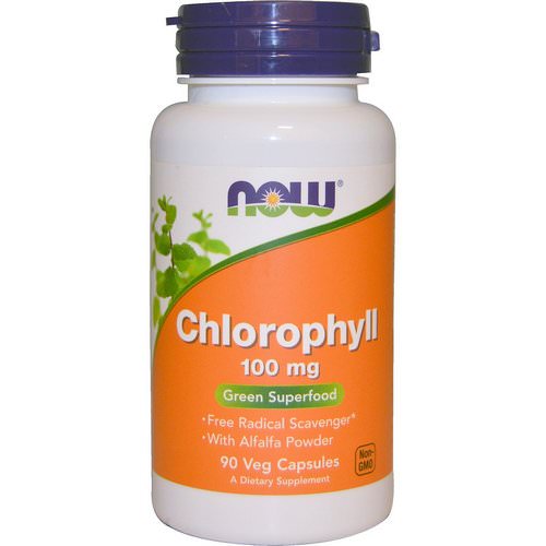 Now Foods, Chlorophyll, 100 mg, 90 Veggie Caps Review