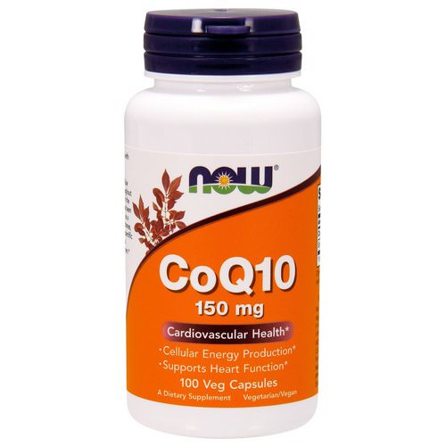 Now Foods, CoQ10, 150 mg, 100 Veg Capsules Review