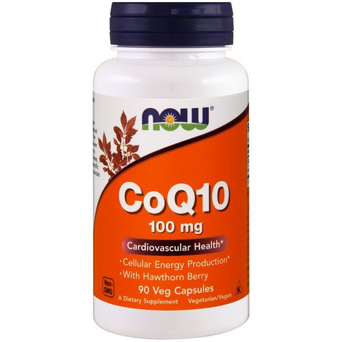 Now Foods, CoQ10, With Hawthorn Berry, 100 mg, 90 Veg Capsules Review