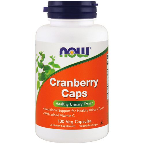 Now Foods, Cranberry Caps, 100 Veg Capsules Review