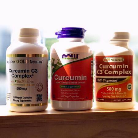 Now Foods Curcumin - 薑黃素, 薑黃, 抗氧化劑, 補品