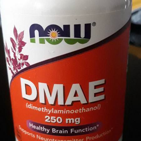Now Foods, DMAE, 250 mg, 100 Veggie Caps
