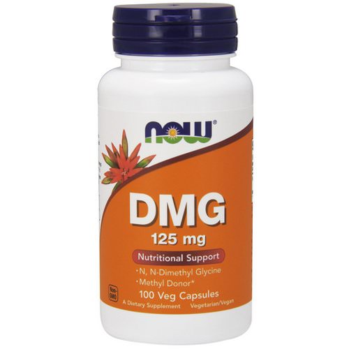 Now Foods, DMG, 125 mg, 100 Veg Capsules Review