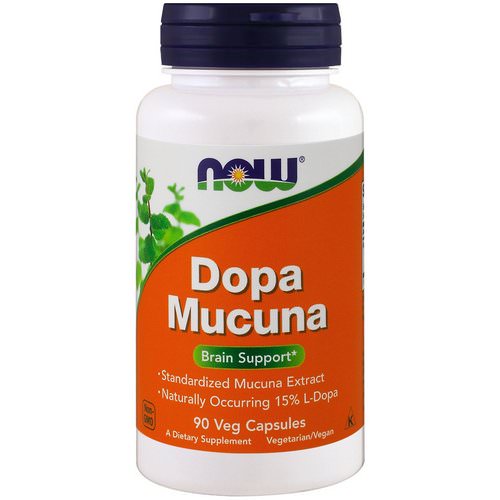 Now Foods, Dopa Mucuna, 90 Veg Capsules Review