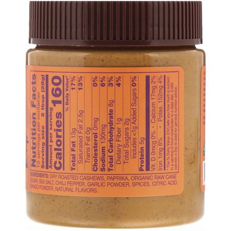 腰果黃油, 蜜餞: Now Foods, Ellyndale Naturals, Nutty Infusions, Mango Chili Cashew Butter, 10 oz (284 g)