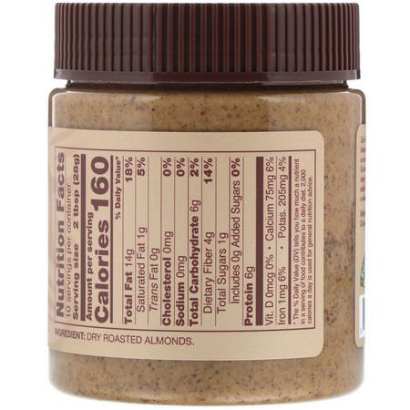 杏仁醬, 果醬: Now Foods, Ellyndale Naturals, Nutty Infusions, Roasted Almond Butter, 10 oz (284 g)