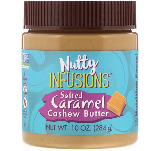 Now Foods, Ellyndale Naturals, Nutty Infusions, Salted Caramel Cashew Butter, 10 oz (284 g) Review