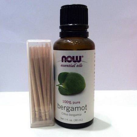 Now Foods Bergamot Oil - 香檸檬油, 提升力, 賦能, 精油