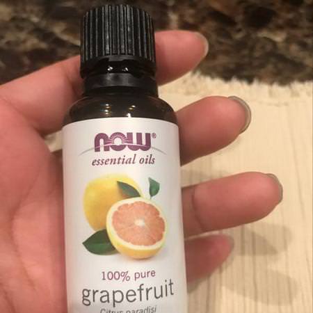 Now Foods Grapefruit Oil - 葡萄柚油, 提升力, 賦能, 精油