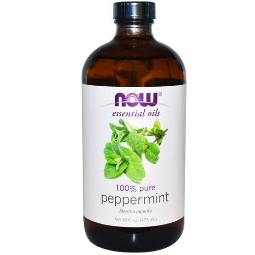 Now Foods, Essential Oils, Peppermint, 16 fl oz (473 ml) Review