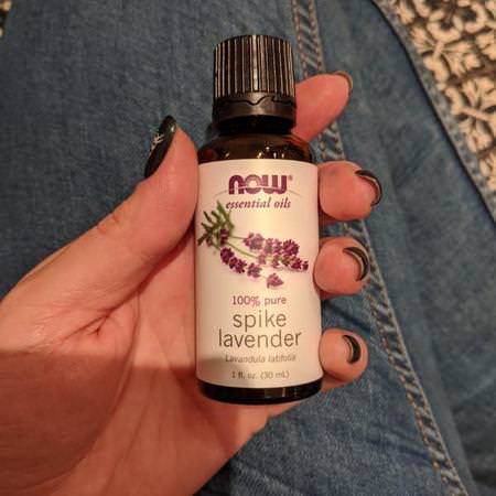 Now Foods Spike Lavender Oil - 秒殺薰衣草精油, 清潔, 淨化, 精油