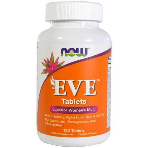 Now Foods, EVE, Superior Women's Multi, 180 Tablets Review