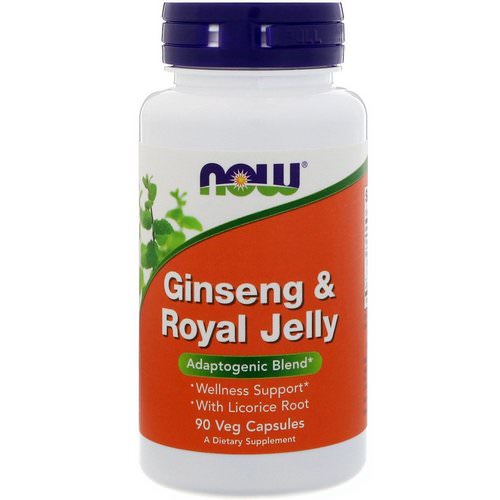 Now Foods, Ginseng & Royal Jelly, 90 Veg Capsules Review