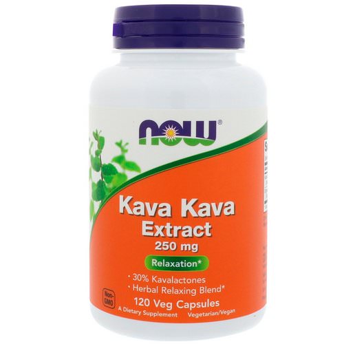 Now Foods, Kava Kava Extract, 250 mg, 120 Veg Capsules Review