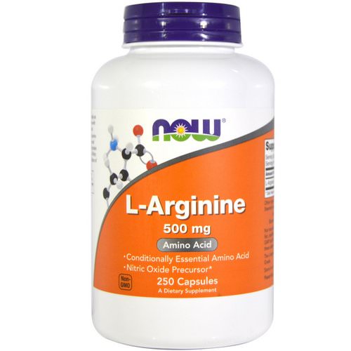 Now Foods, L-Arginine, 500 mg, 250 Capsules Review