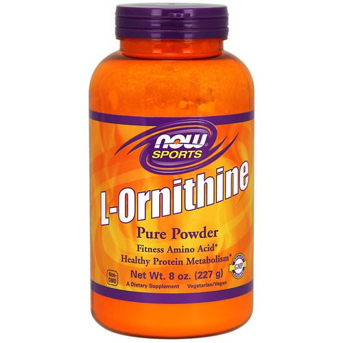 Now Foods, L-Ornithine Pure Powder, 8 oz (227 g) Review
