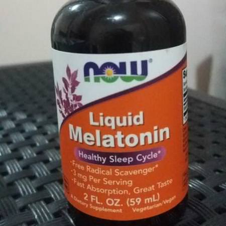 Now Foods Melatonin - 褪黑激素, 睡眠, 補品