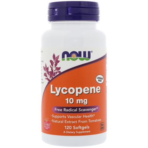 Now Foods, Lycopene, 10 mg, 120 Softgels Review