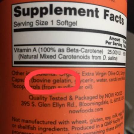 β-胡蘿蔔素,抗氧化劑,補品,猶太潔食,保證的Gmp質量,由Gmp認證的工廠生產