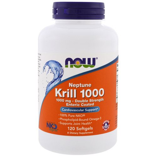 Now Foods, Neptune Krill 1000, 1000 mg, 120 Softgels Review