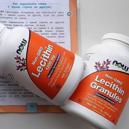 Now Foods Lecithin - 卵磷脂補充劑