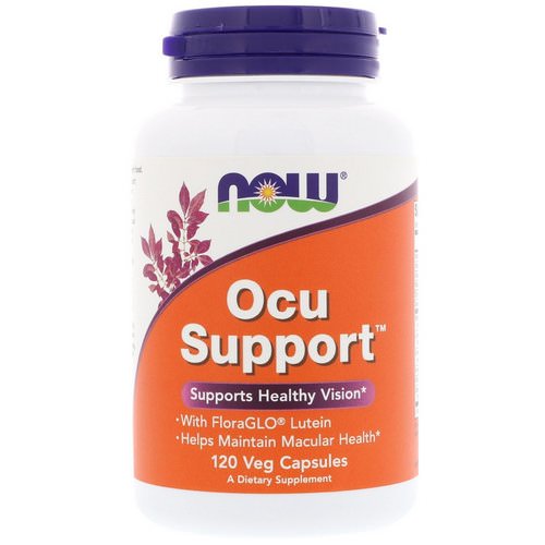 Now Foods, Ocu Support, 120 Veg Capsules Review