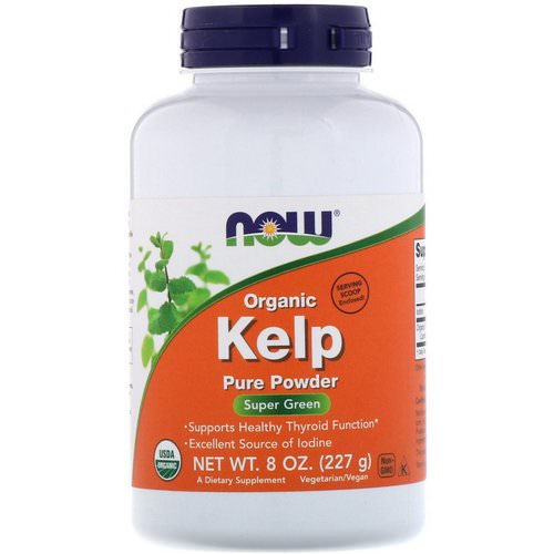 Now Foods, Organic Kelp, Pure Powder, 8 oz (227 g) Review