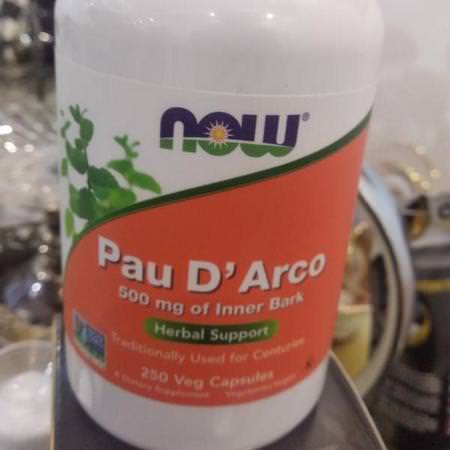 Now Foods Pau D'Arco - Pau D'Arco, 順勢療法, 草藥