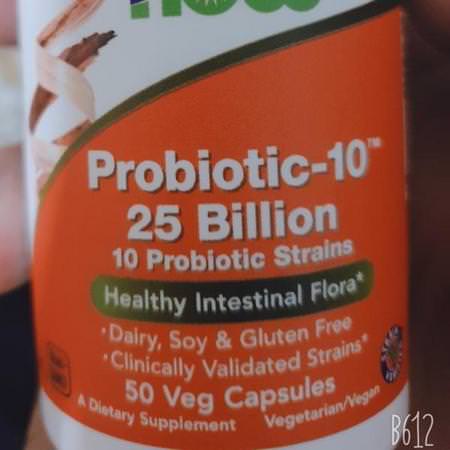 Now Foods Probiotic Formulas - 益生菌, 消化, 補充