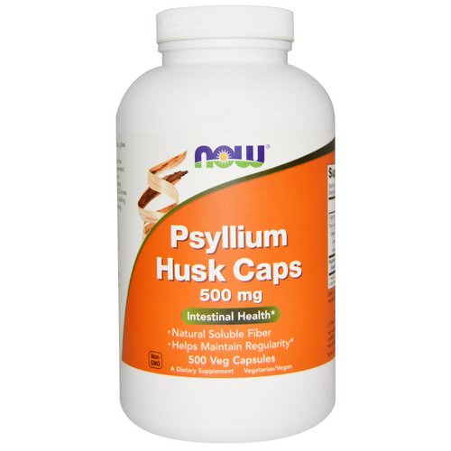 Now Foods, Psyllium Husk Caps, 500 mg, 500 Veggie Caps Review