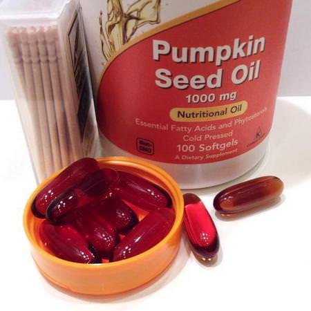 Pumpkin Seed Oil, Omegas EPA DHA