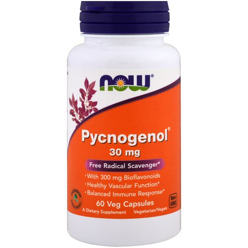 Now Foods, Pycnogenol, 30 mg, 60 Veg Capsules Review