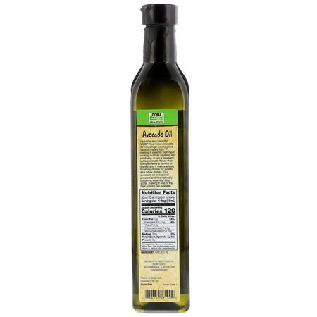 鱷梨油, 醋: Now Foods, Real Food, Avocado Oil, 16.9 fl oz (500 ml)