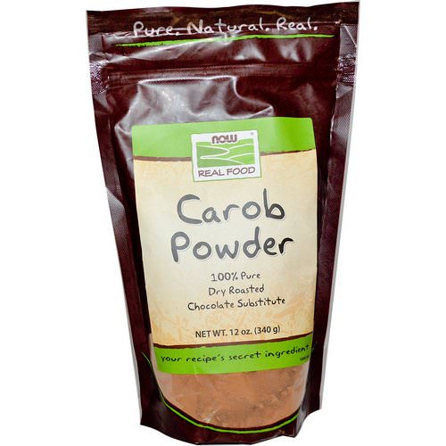 Now Foods, Real Food, Carob Powder, 12 oz (340g) Review