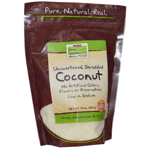 Now Foods, Real Food, Coconut, 10 oz (284 g) Review
